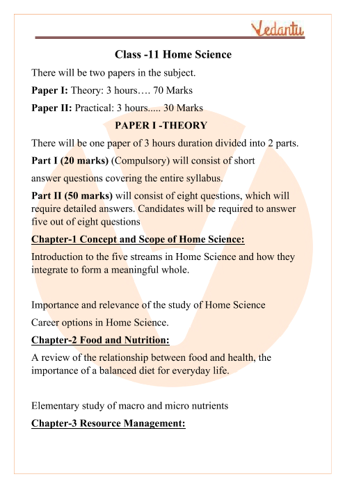 isc-class-11-home-science-syllabus-free-pdf-download