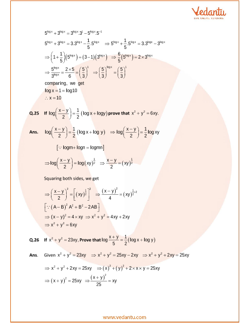 Selina Concise Mathematics Class 9 Icse Solutions For Chapter 9 Logarithms