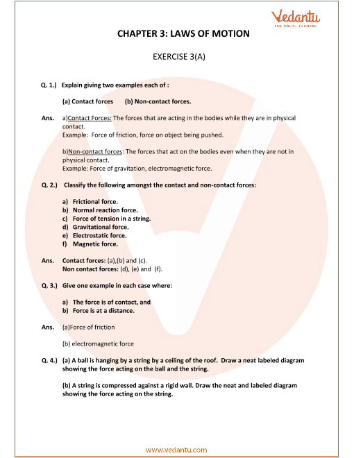 physics class 9 icse solutions chapter 3