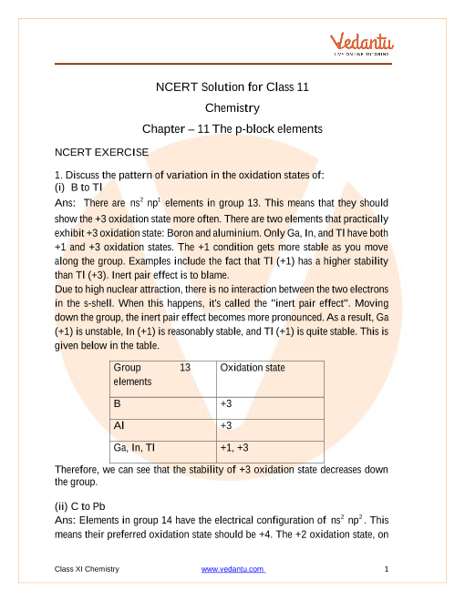 D And F Block Elements Class Ncert Solutions Pdf