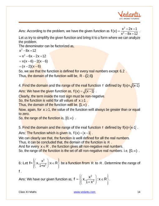 relation and function class 11 notes pdf