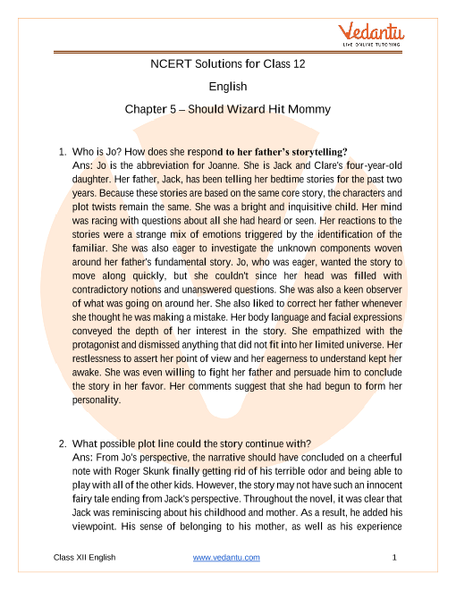 ncert-solutions-for-class-12-english-vistas-chapter-5-should-wizard