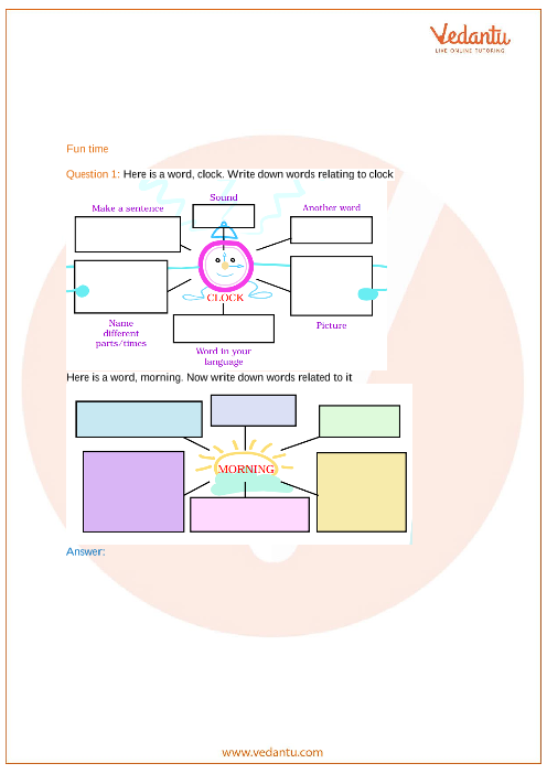 ncert solutions for class 4 english marigold chapter 1 neha s alarm clock free pdf