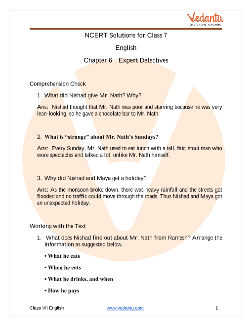 ncert-solutions-for-class-7-english-honeycomb-chapter-6-expert-detectives