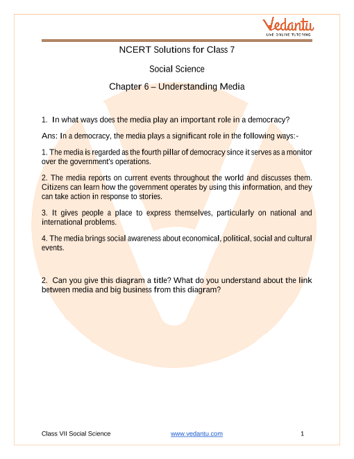 NCERT Solutions For Class 7 Social Science - Social And Political Life ...