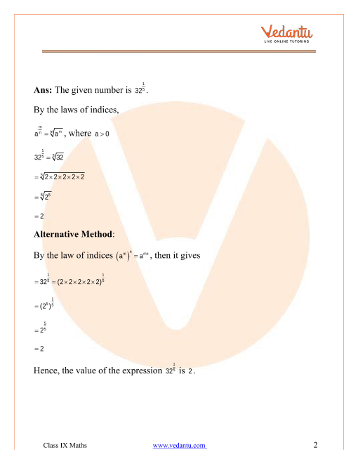 Ncert Solutions For Class 9 Maths Chapter 1 Exercise 1 5