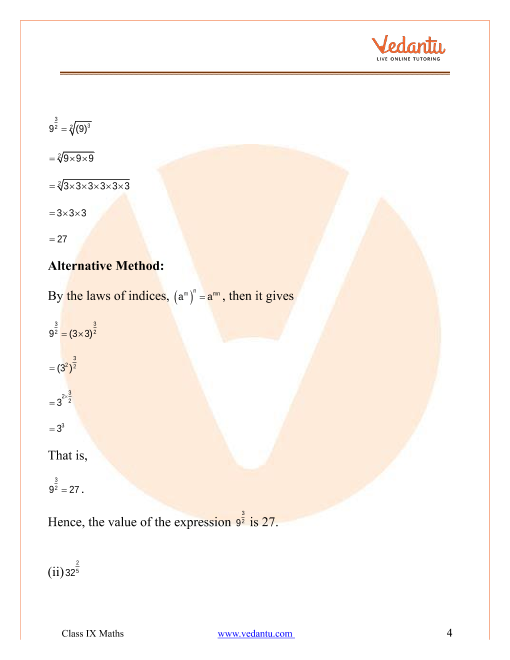 NCERT Solutions for Class 9 Maths Chapter 1 Exercise.