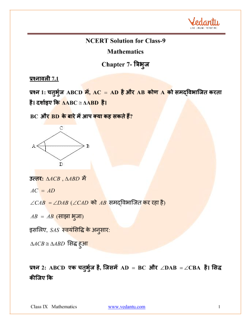 class 7 maths chapter 9 solutions in hindi