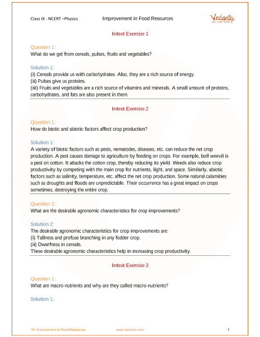 case study questions class 9 science chapter 15