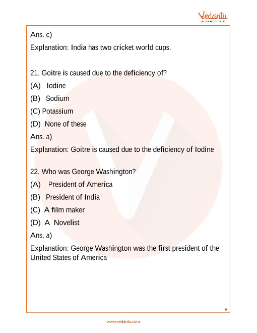 igko important questions for class 3