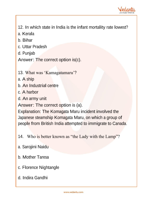 Igko Important Questions For Class 8