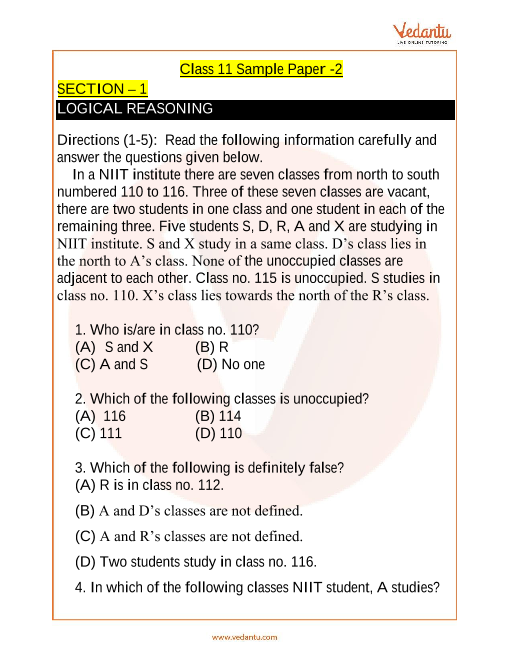 IMO Maths Olympiad Sample Paper 2 For Class 11 With Solutions