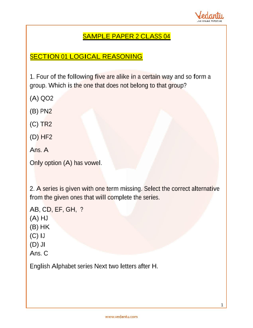 Olympiad Math Questions For Class 4 Monique Martins