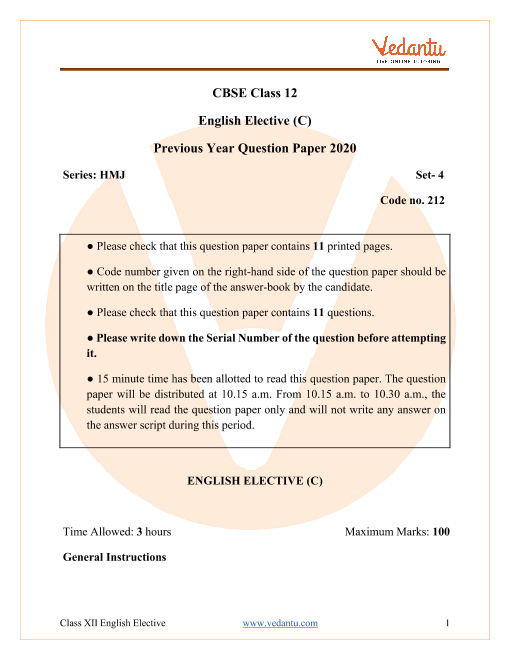 english-elective-class-12-model-paper-solution-class-12-english