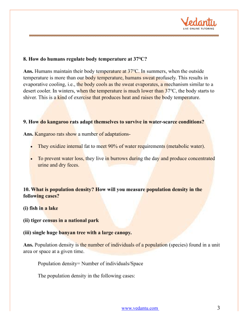 Revision Notes of CBSE class 12 Biology