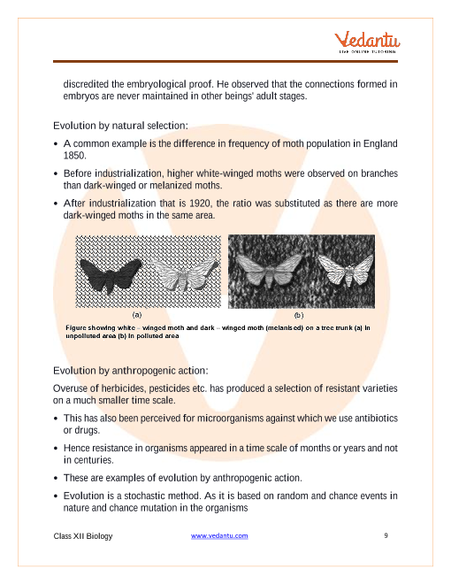 Revision Notes of CBSE class 12 Biology