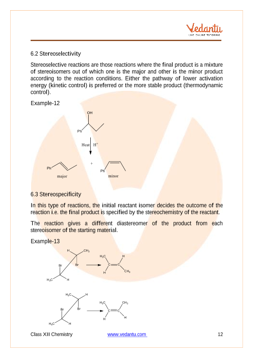 Revision Notes of CBSE class 12 Chemistry