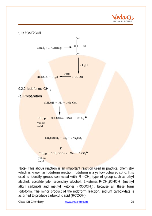 Revision Notes of CBSE class 12 Chemistry