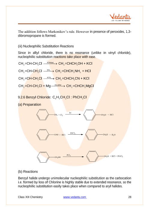 Revision Notes of CBSE class 12 Chemistry