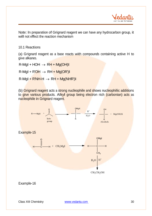 Revision Notes of CBSE class 12 Chemistry