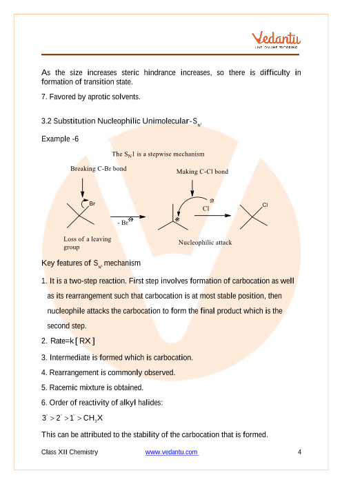 Revision Notes of CBSE class 12 Chemistry