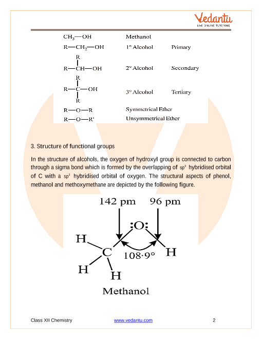 CBSE Class 12 Chemistry - Chapter 11 - Alcohols, Phenols And Ethers ...