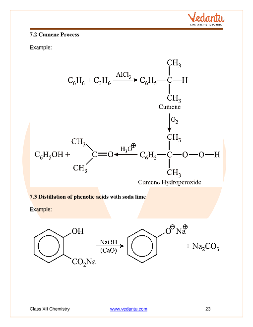 Revision Notes of CBSE class 12 Chemistry