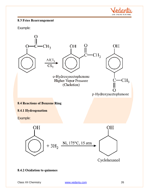 Revision Notes of CBSE class 12 Chemistry