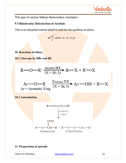 Revision Notes of CBSE class 12 Chemistry