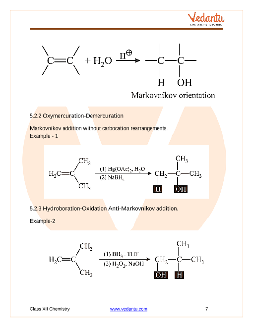 Revision Notes of CBSE class 12 Chemistry