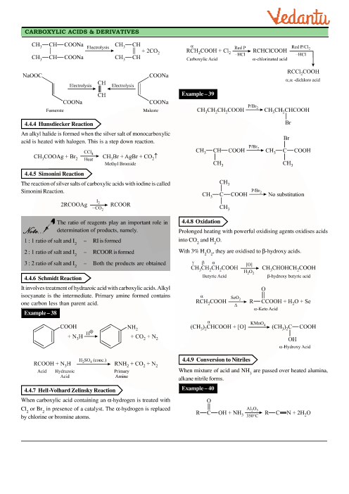 Revision Notes of CBSE class 12 Chemistry