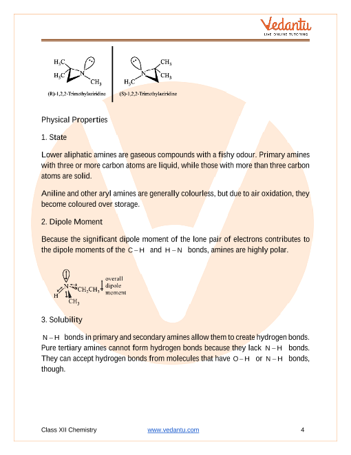 Revision Notes of CBSE class 12 Chemistry