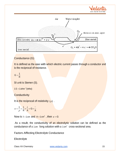 Revision Notes of CBSE class 12 Chemistry