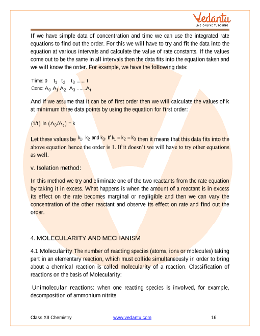 Revision Notes of CBSE class 12 Chemistry