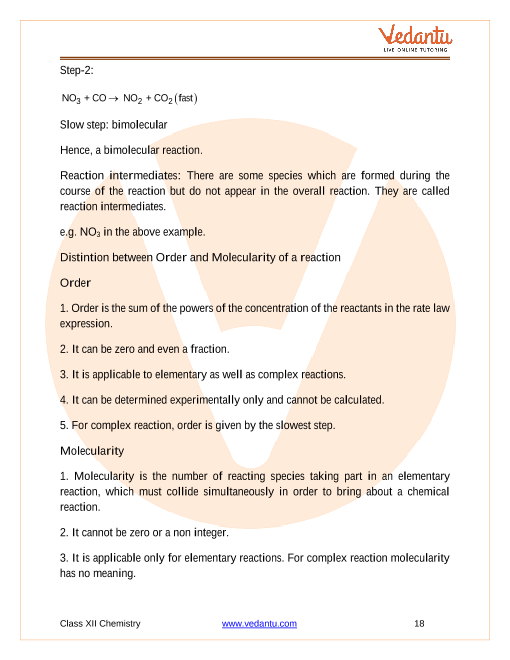 Revision Notes of CBSE class 12 Chemistry