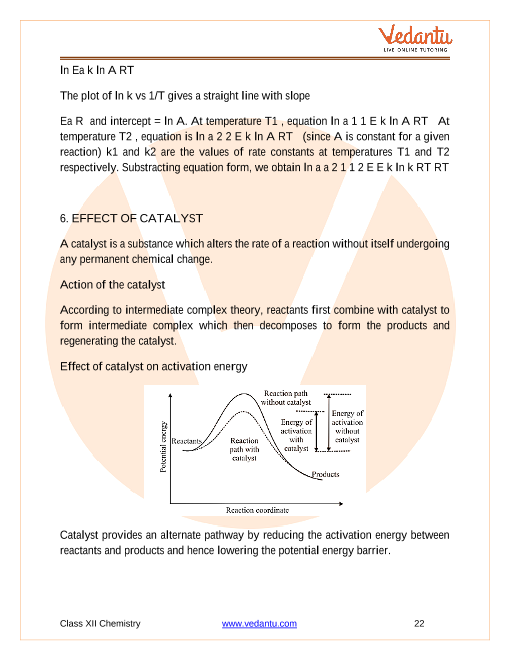 CBSE Class 12 Chemistry - Chapter 4 - Chemical Kinetics - Revision ...