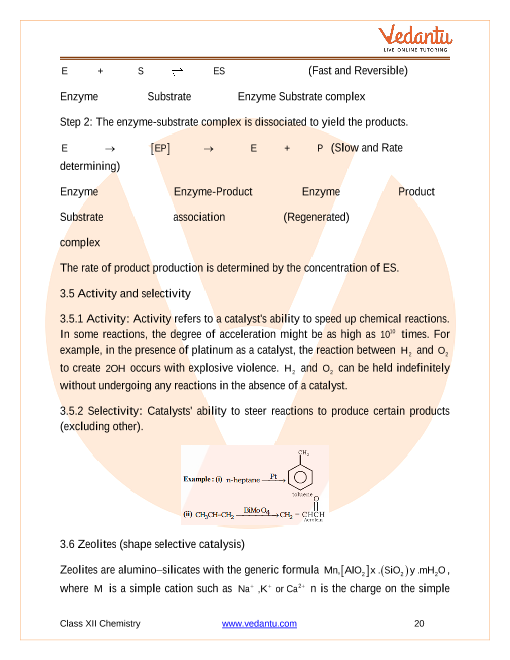 Revision Notes of CBSE class 12 Chemistry