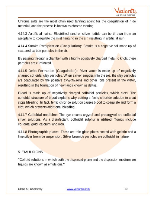 Revision Notes of CBSE class 12 Chemistry