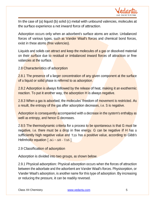 Revision Notes of CBSE class 12 Chemistry