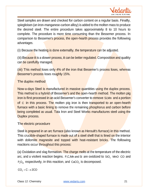 Revision Notes of CBSE class 12 Chemistry