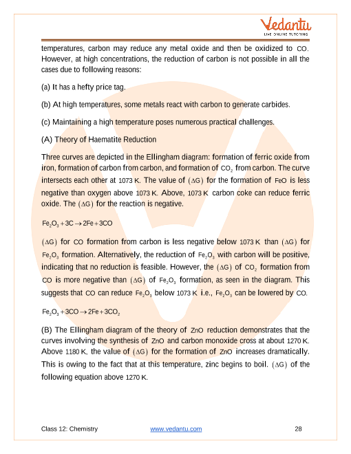 Revision Notes of CBSE class 12 Chemistry