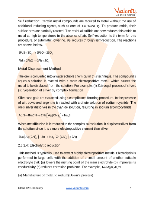 Revision Notes of CBSE class 12 Chemistry