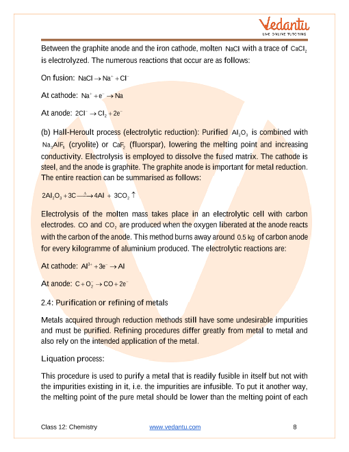 Revision Notes of CBSE class 12 Chemistry