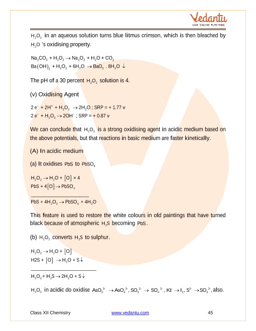 Revision Notes of CBSE class 12 Chemistry