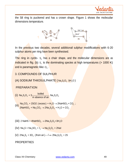 Revision Notes of CBSE class 12 Chemistry