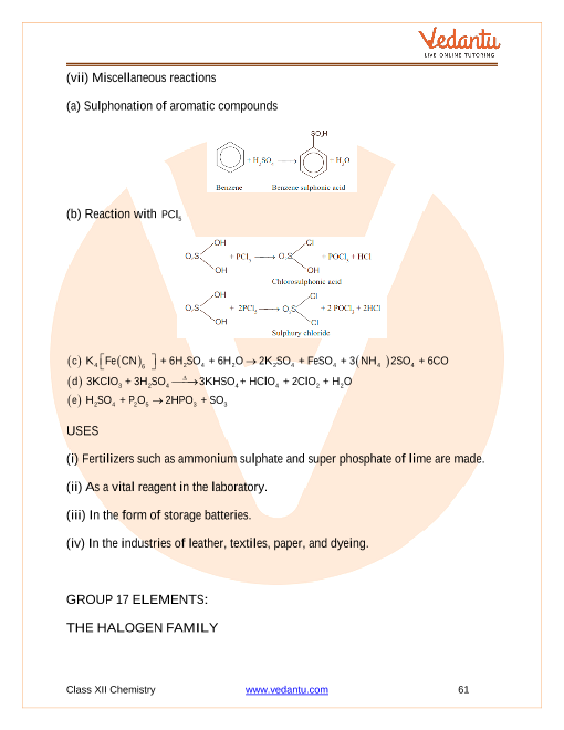 Revision Notes of CBSE class 12 Chemistry