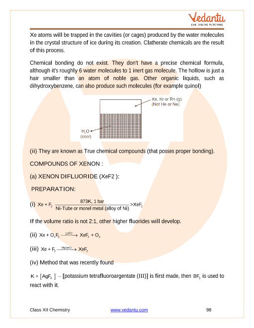 Revision Notes of CBSE class 12 Chemistry