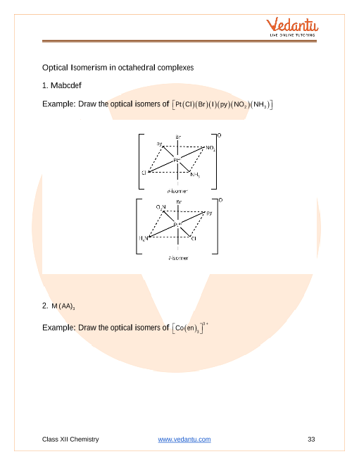 Revision Notes of CBSE class 12 Chemistry