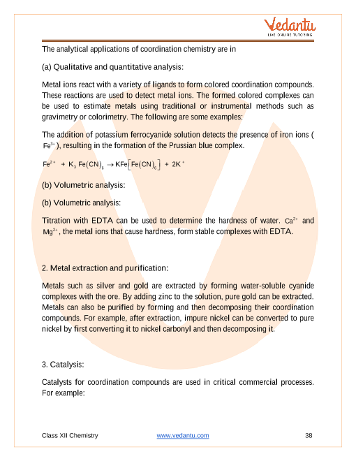 Revision Notes of CBSE class 12 Chemistry