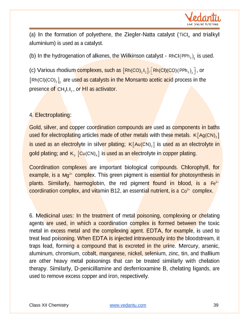 Revision Notes of CBSE class 12 Chemistry